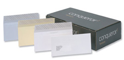 Conqueror Envelopes Wallet Peel and Seal Laid White DL.